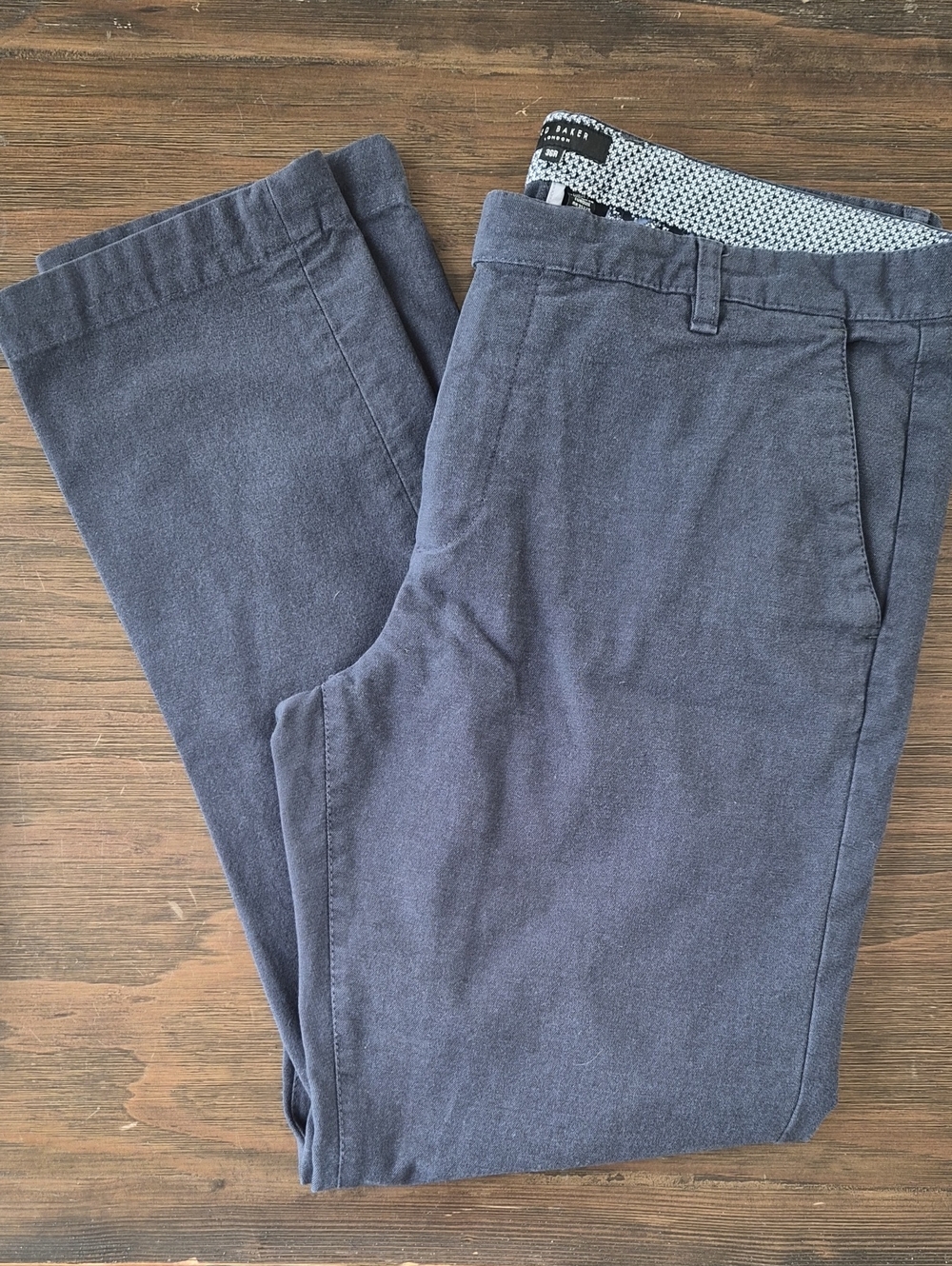 Ted Baker Dark Navy Chinos